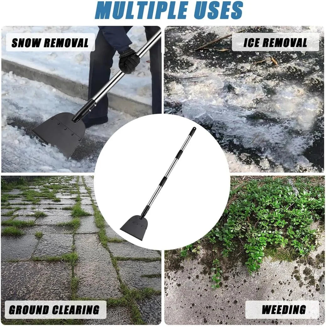 pelle de jardin pliante en acier pour hiver