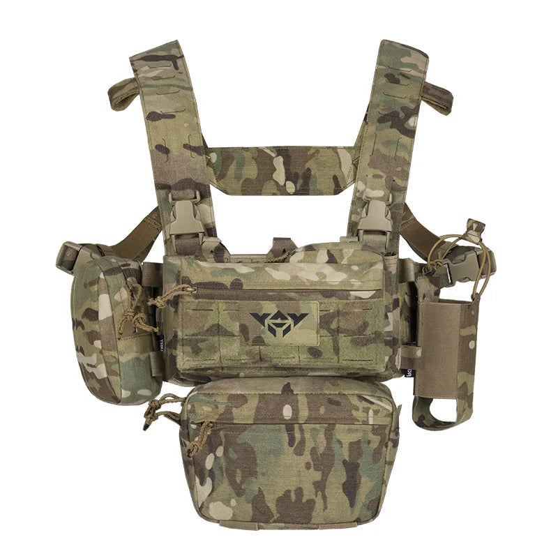 gilet militaire modulable pour airsoft et activités extérieures