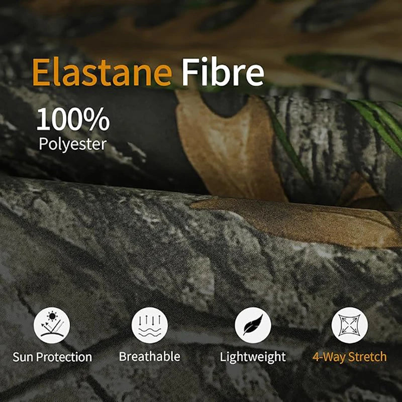 ensemble de chasse homme en tissu camouflage