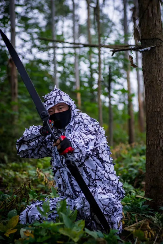 vêtement de survie forêt arctique camouflage