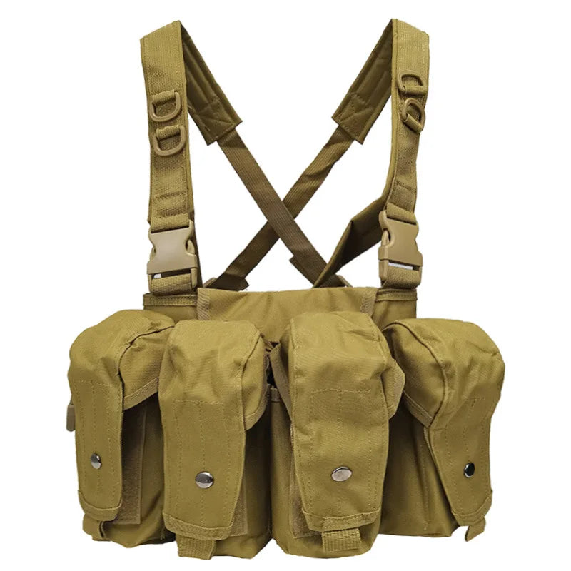 gilet polyvalent pour activités de tir en extérieur