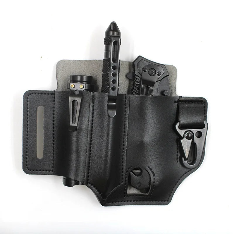 sac de chasse en cuir robuste et fonctionnel