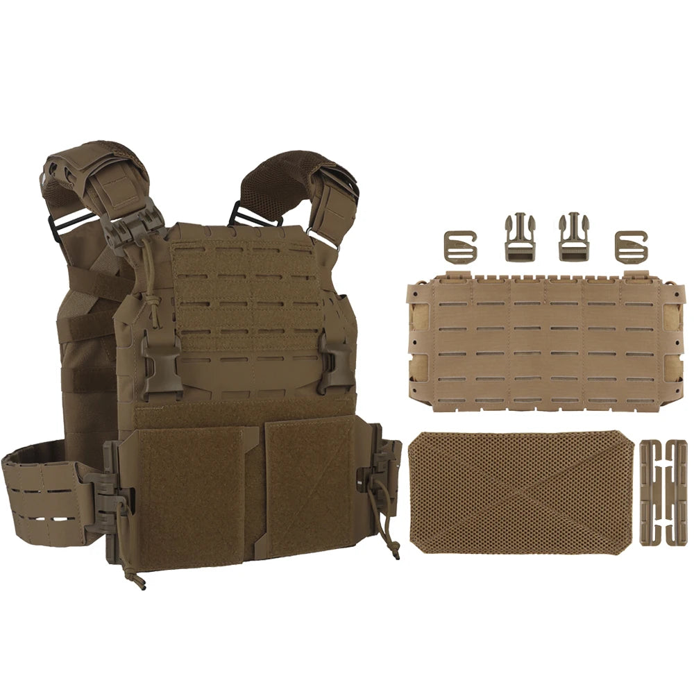 gilet de chasse ajustable avec sangle MOLLE