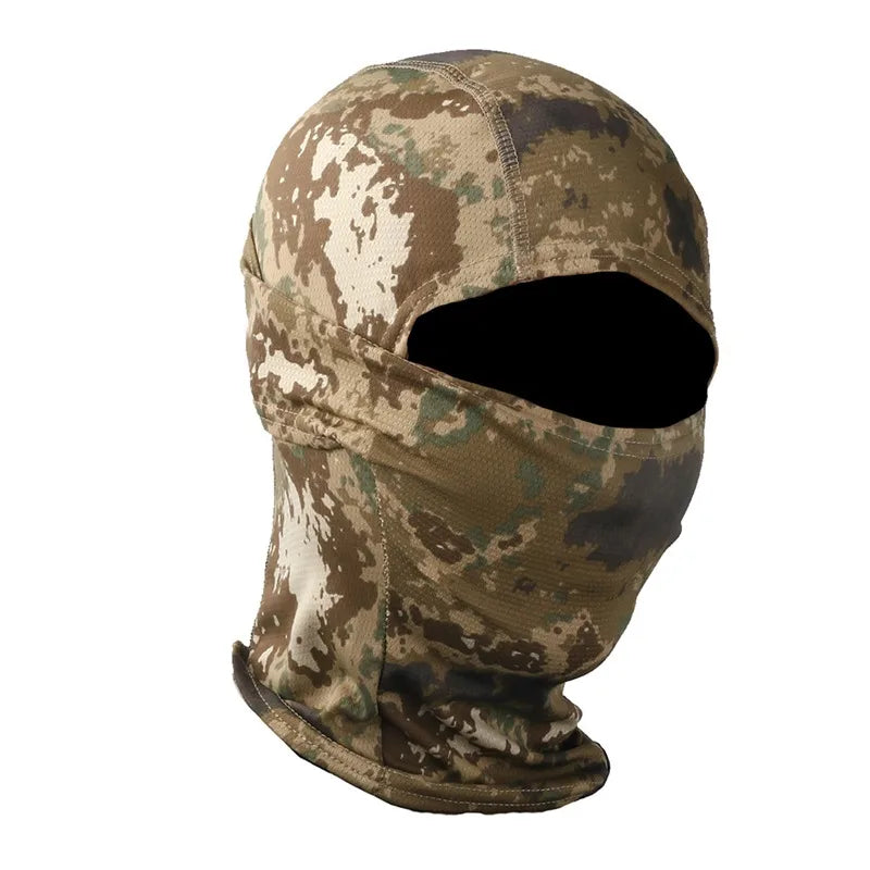 balaclava camouflage avec protection complète