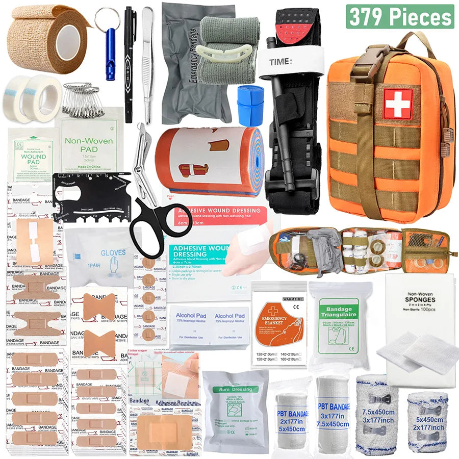 ensemble de soins d'urgence pour activités extérieures