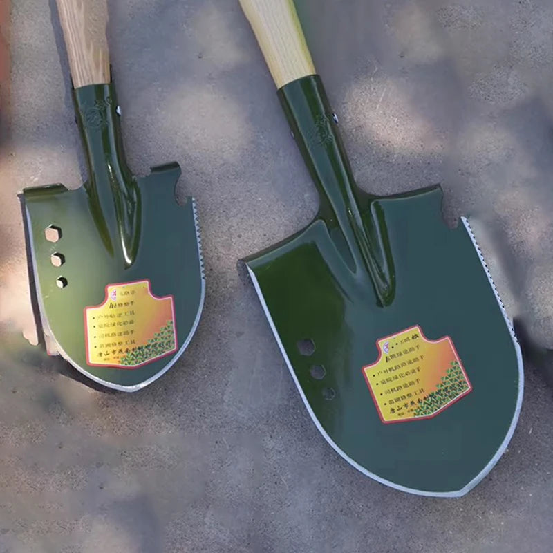 outil de plein air pelle en acier manganèse