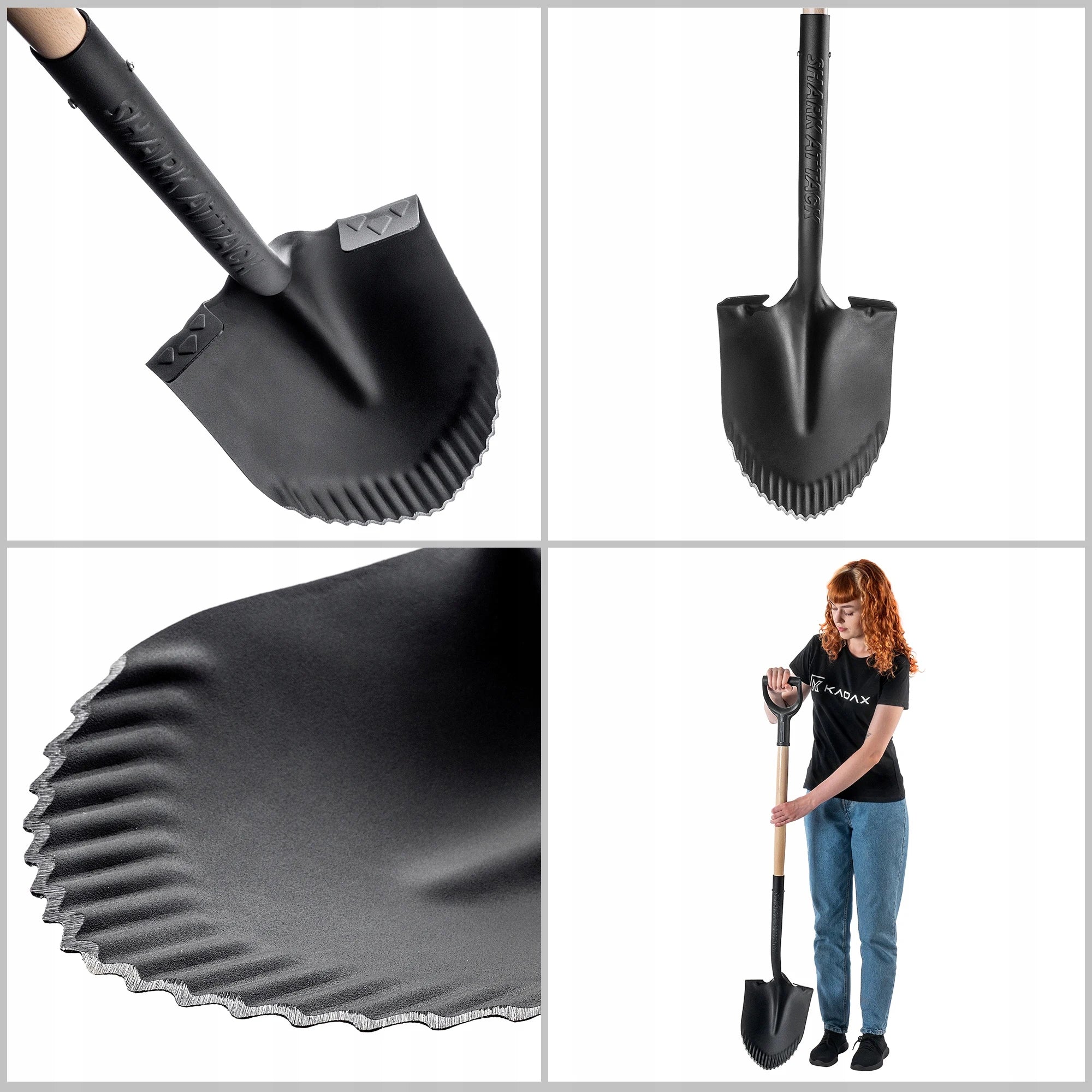 pelle en métal de 130 cm pour jardin