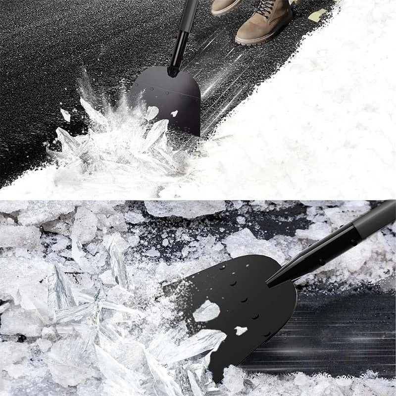 pelle pliante pour nettoyage des allées enneigées