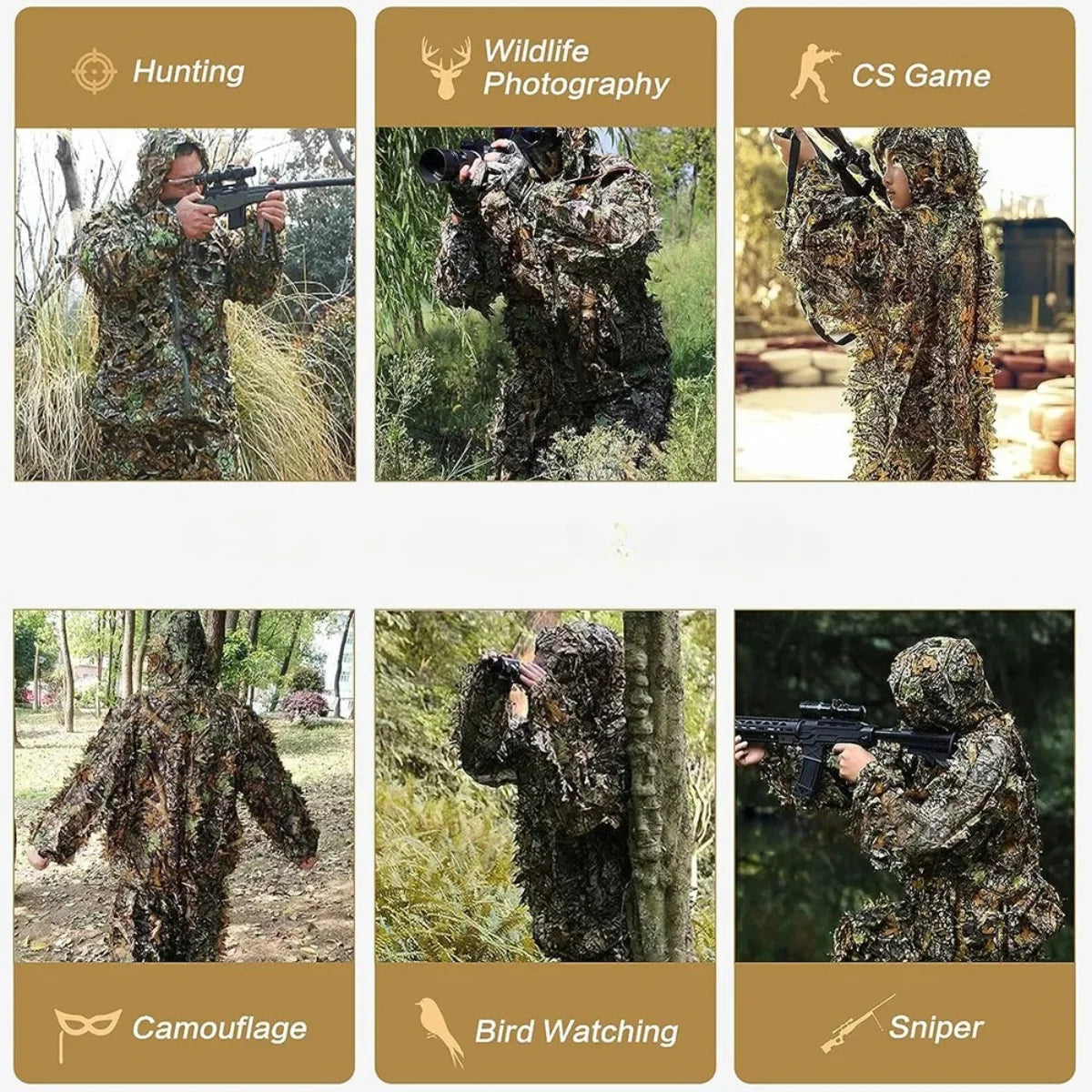 vêtement de camouflage pour la chasse en famille