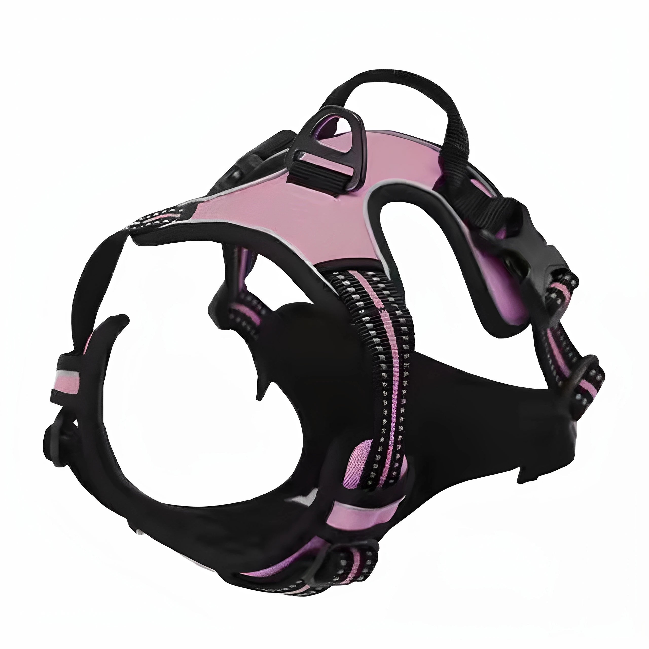 harnais ajustable en cuir pour grands chiens