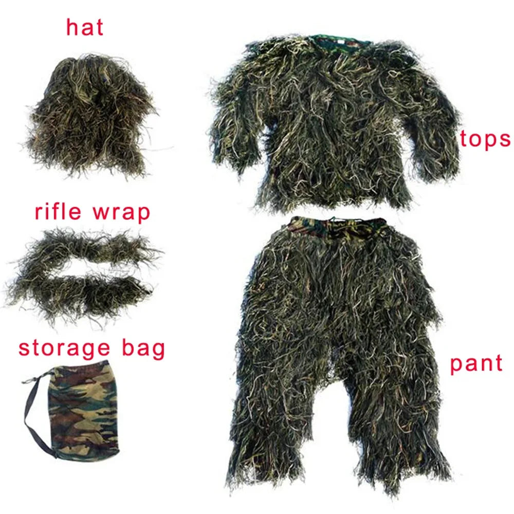 costume de camouflage 5 pièces pour chasse