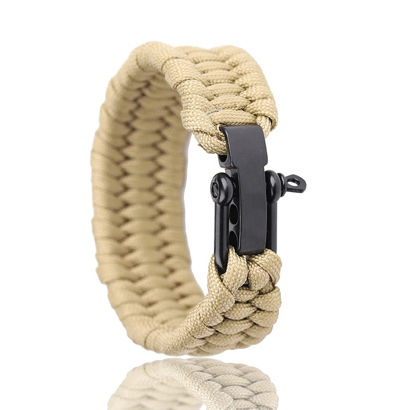 bracelet paracorde robuste pour les randonneurs