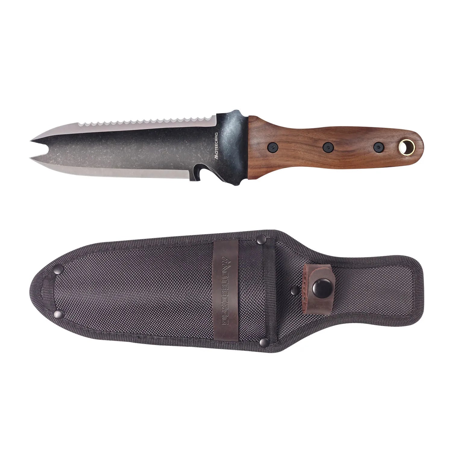 outil de jardinage portable avec étui de rangement