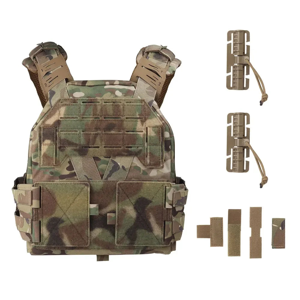 gilet militaire léger avec accessoires