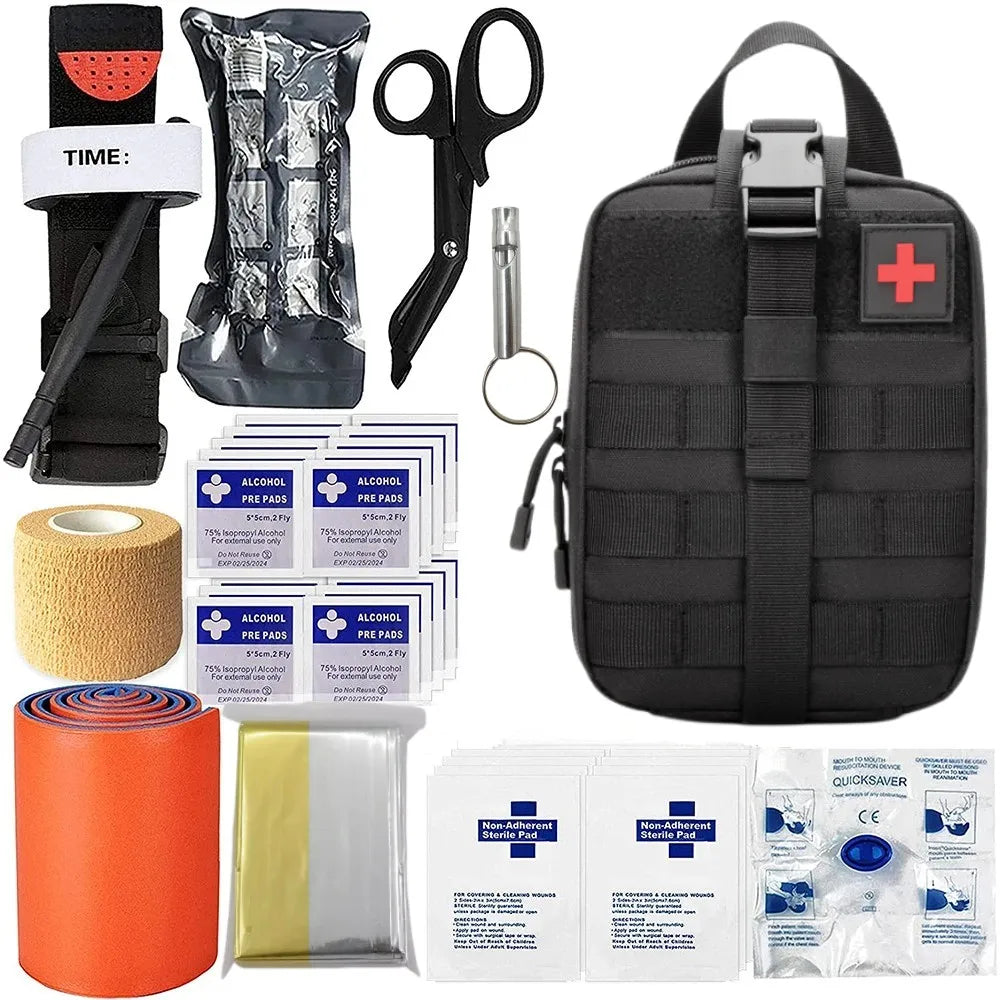 kit IFAK pour évaluation médicale en extérieur