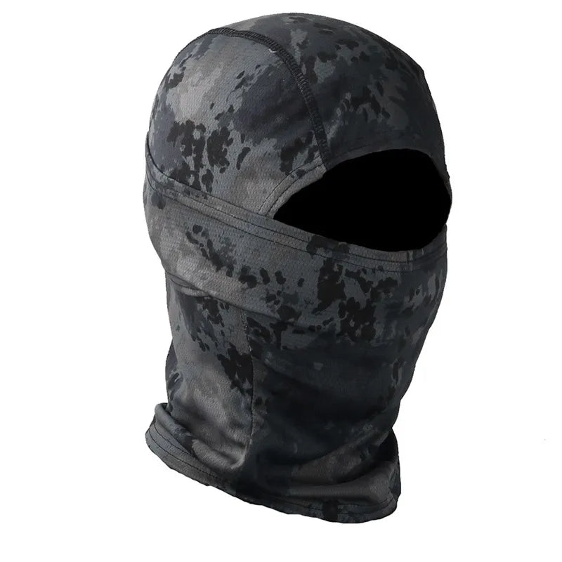 masque de protection thermique camouflage intégral