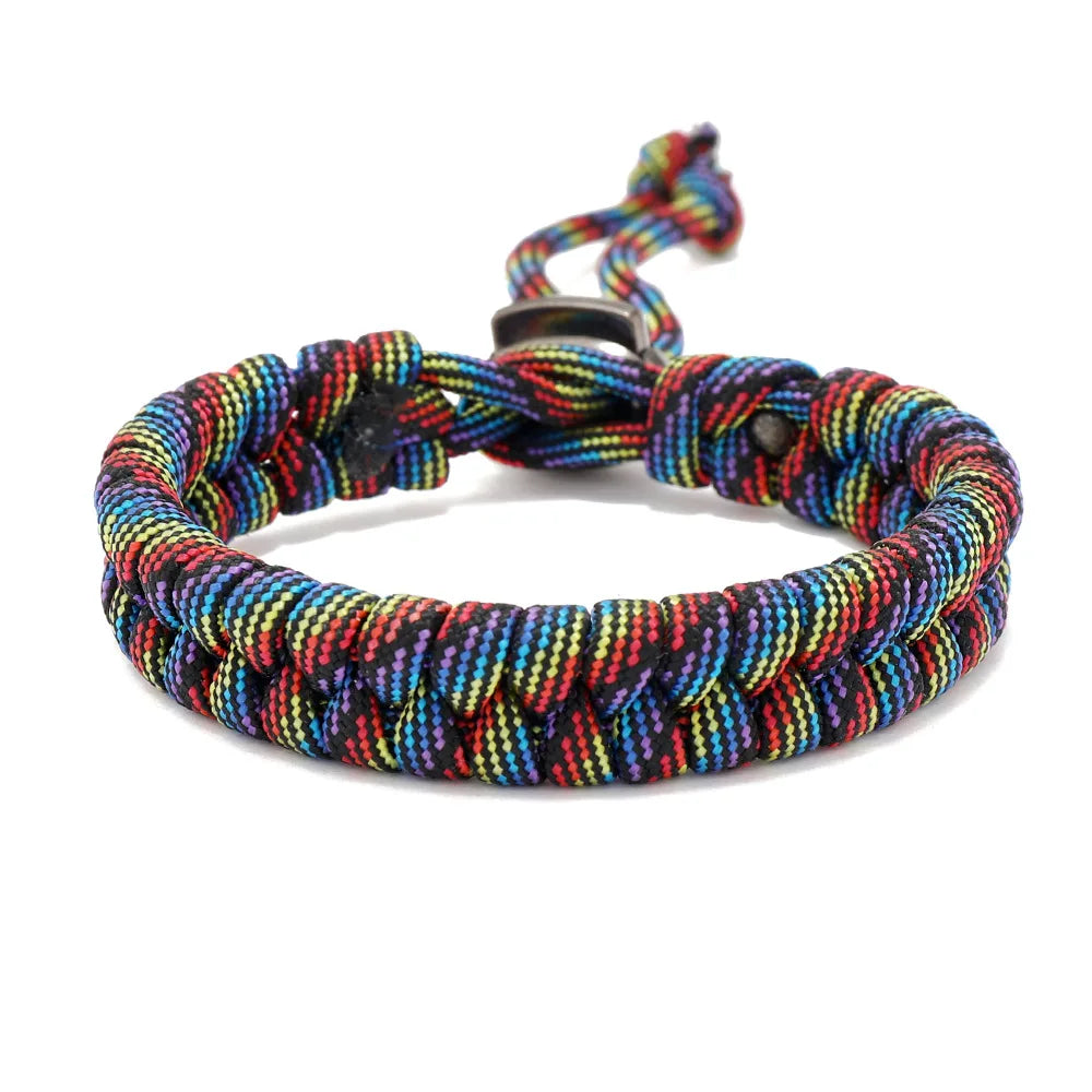 bracelet militaire en paracorde ajustable