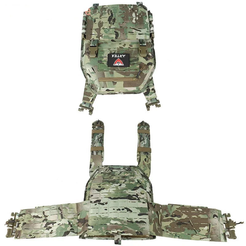 gilet de combat avec supports pour plaques