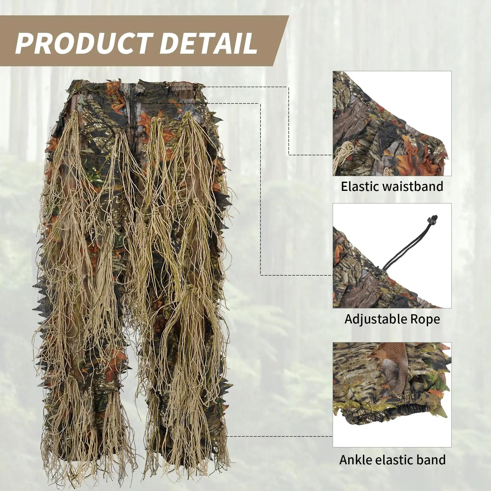 vêtements de chasse légers pour jeunes et adultes
