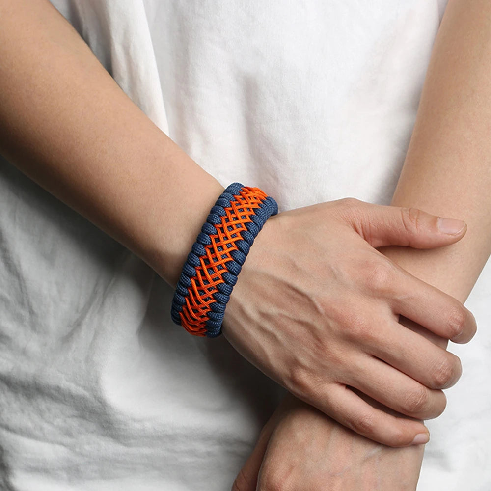 bracelet paracorde 7 brins style vintage pour aventure