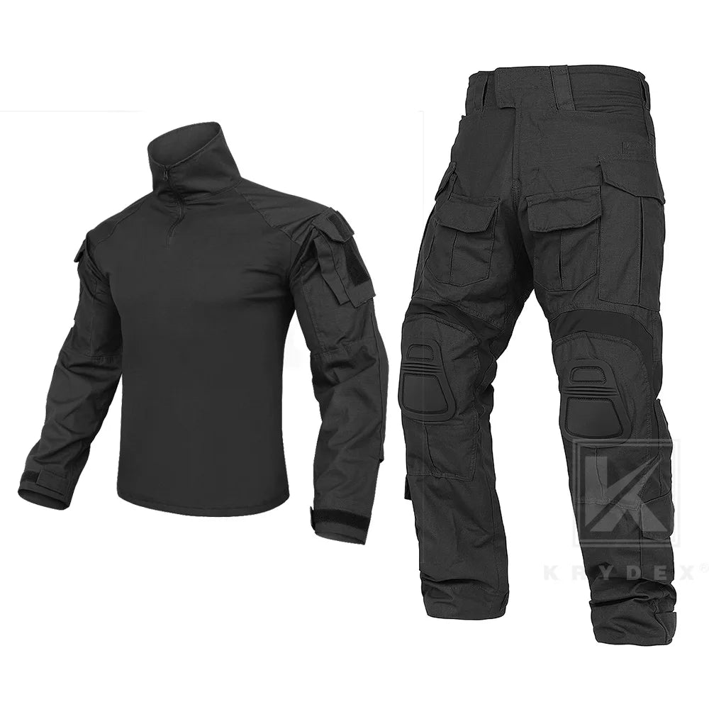 costume de combat rayé tigre pour usage tactique