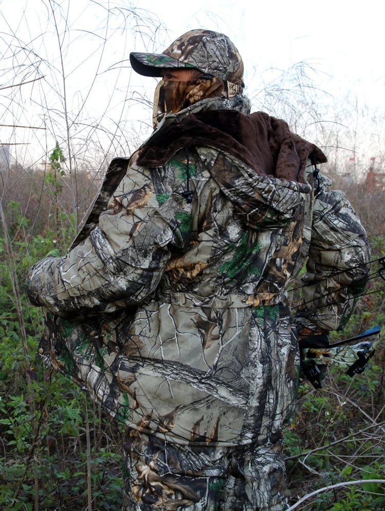 tenue de chasse d'hiver camouflage efficace