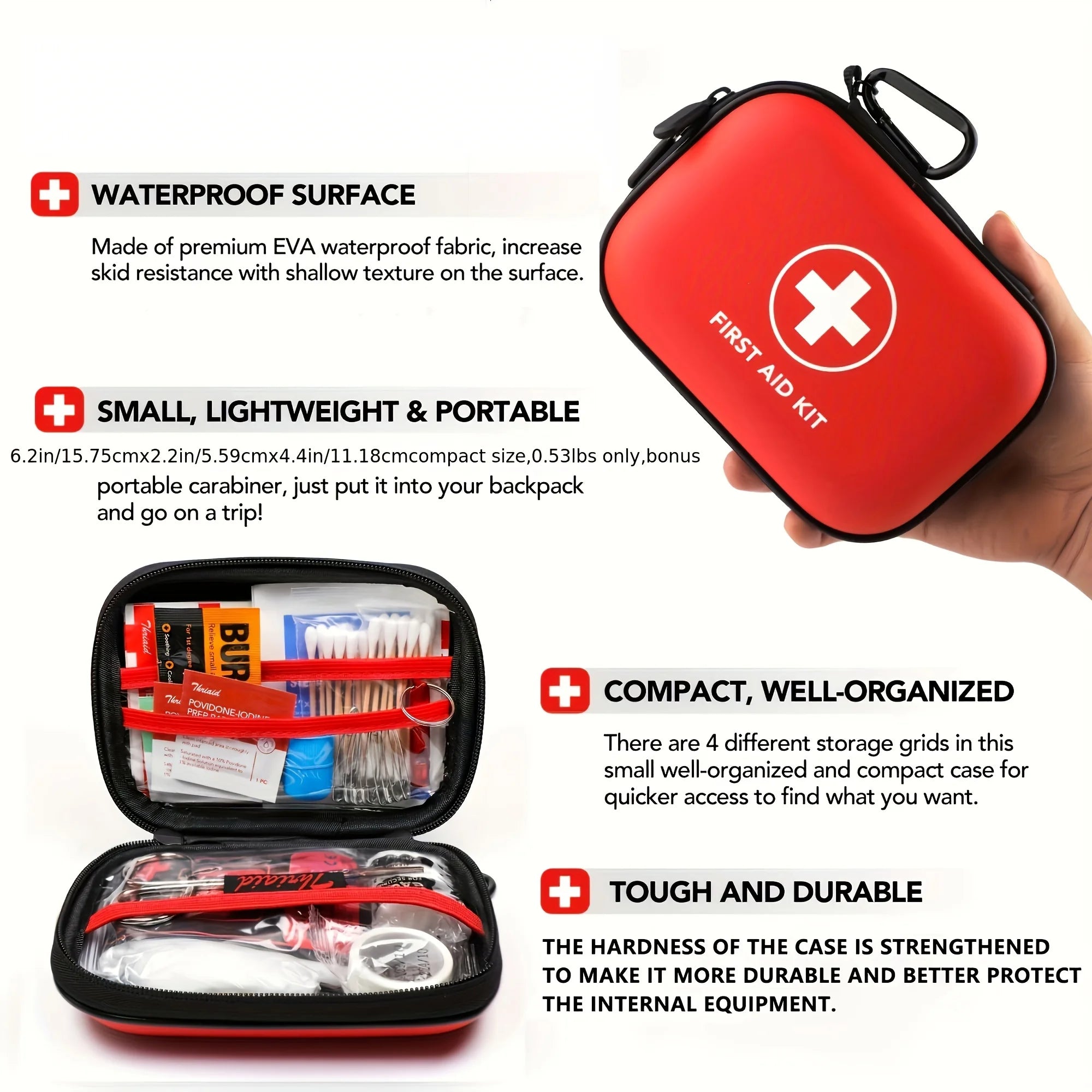 trousse de premiers secours 104 pièces