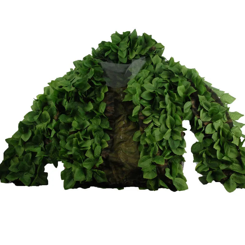 tenue de pêche en design de feuilles vertes