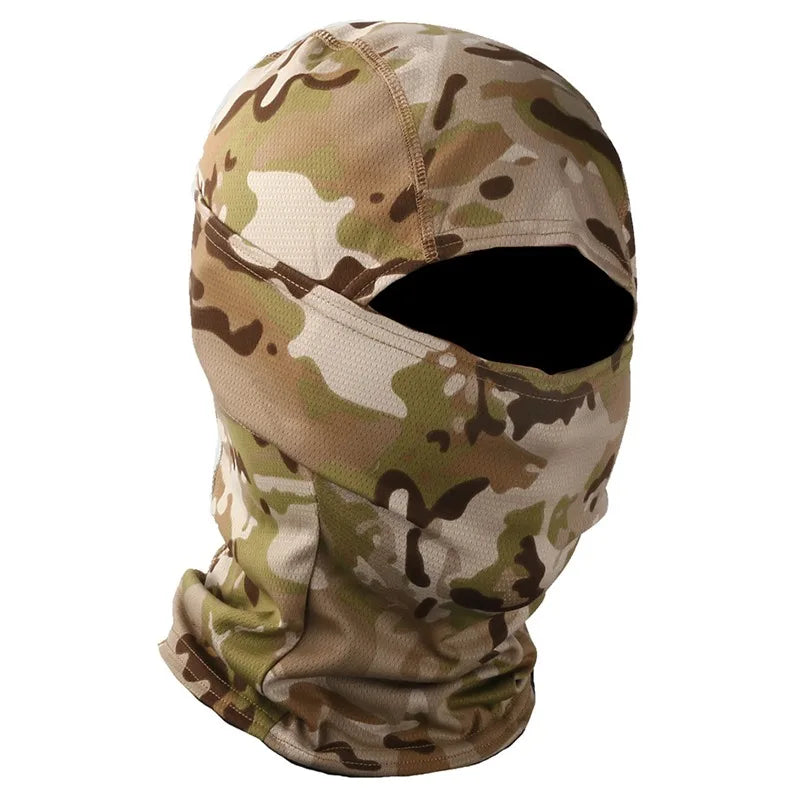 masque balaclava camouflage pour chasse en hiver