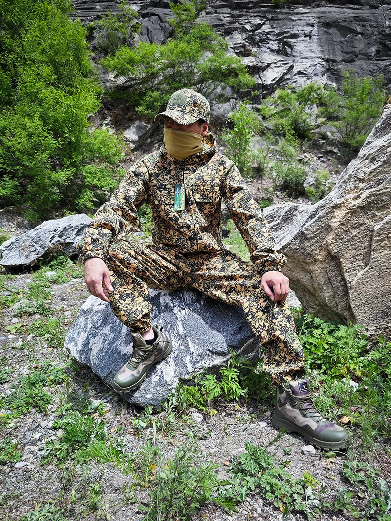 vêtement outdoor camouflage pour chasseur