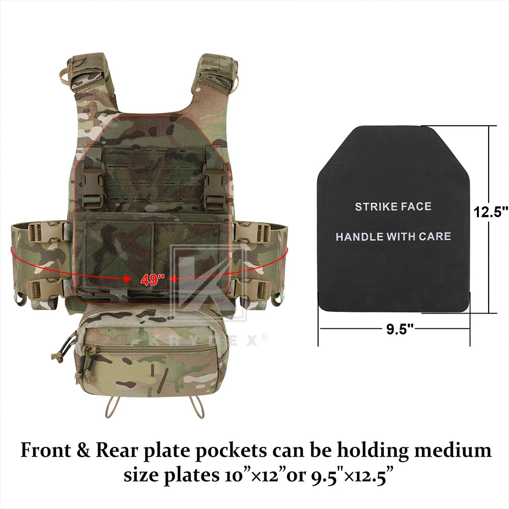 gilet de survie ajustable avec accessoires