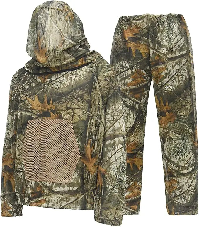 vêtements de camouflage adaptés à la chasse