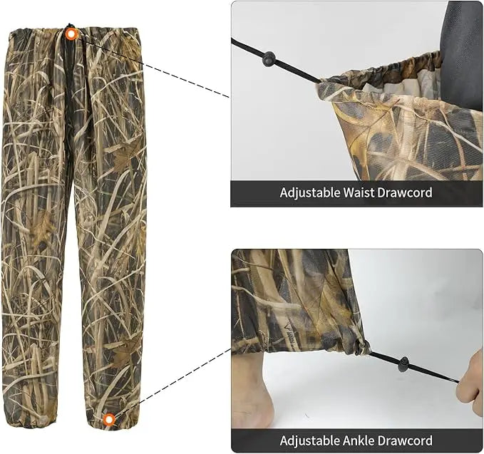 habillement de chasse en tissu respirant