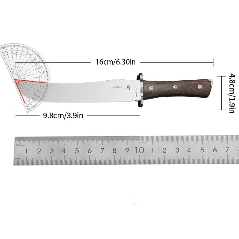 Machette de Survie 9,8 CM - Acier inoxydable