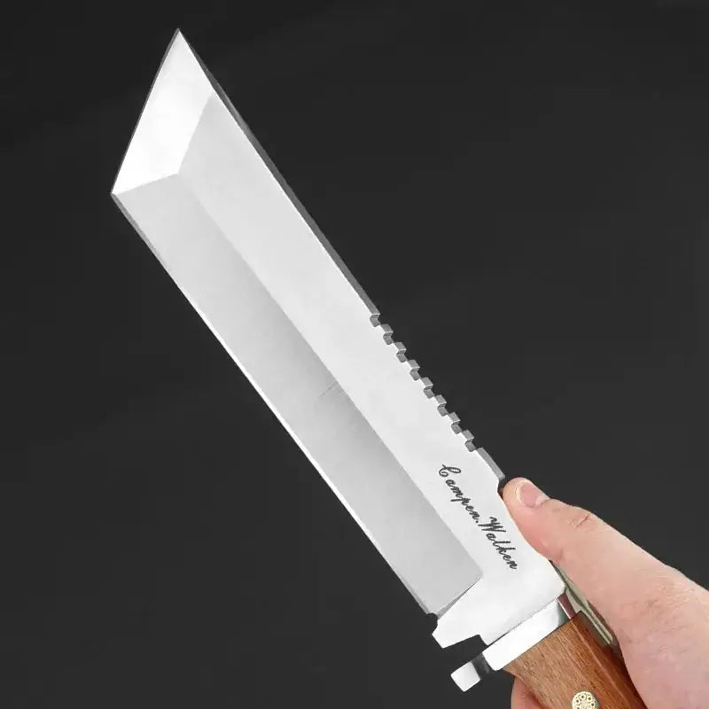 Machette de Survie Droite 10 CM - Acier inoxydable