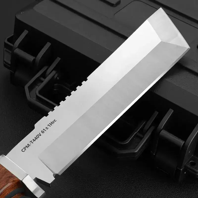 Machette de Survie Droite 10 CM - Acier inoxydable