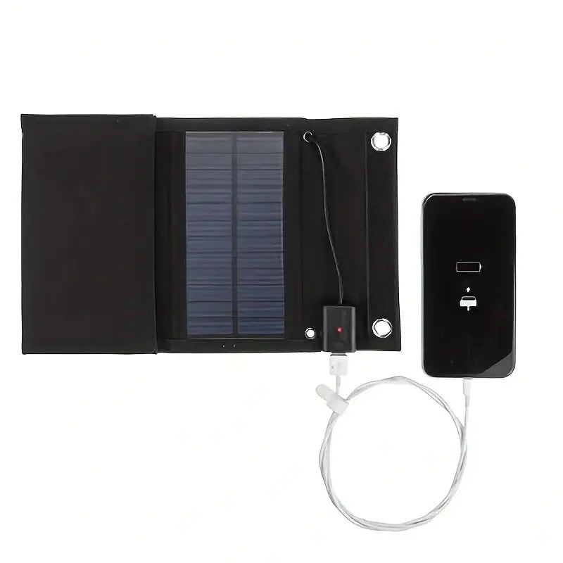 Panneau Solaire Pliable 70W - Noir