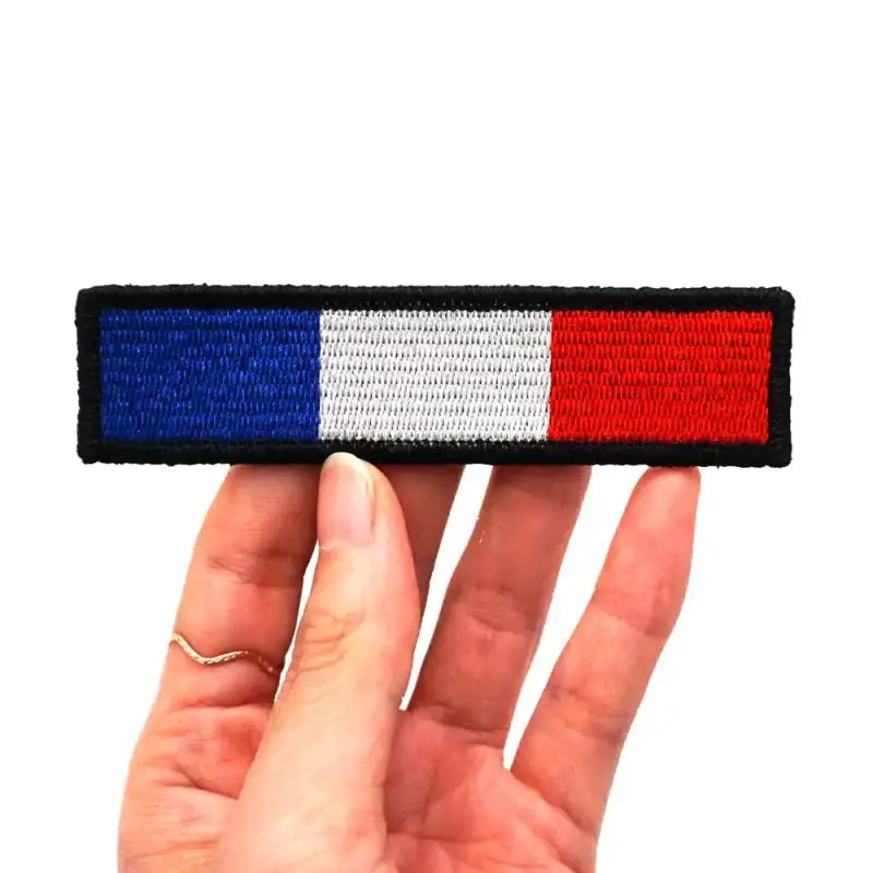 Patch Militaire Drapeau Français Brodé