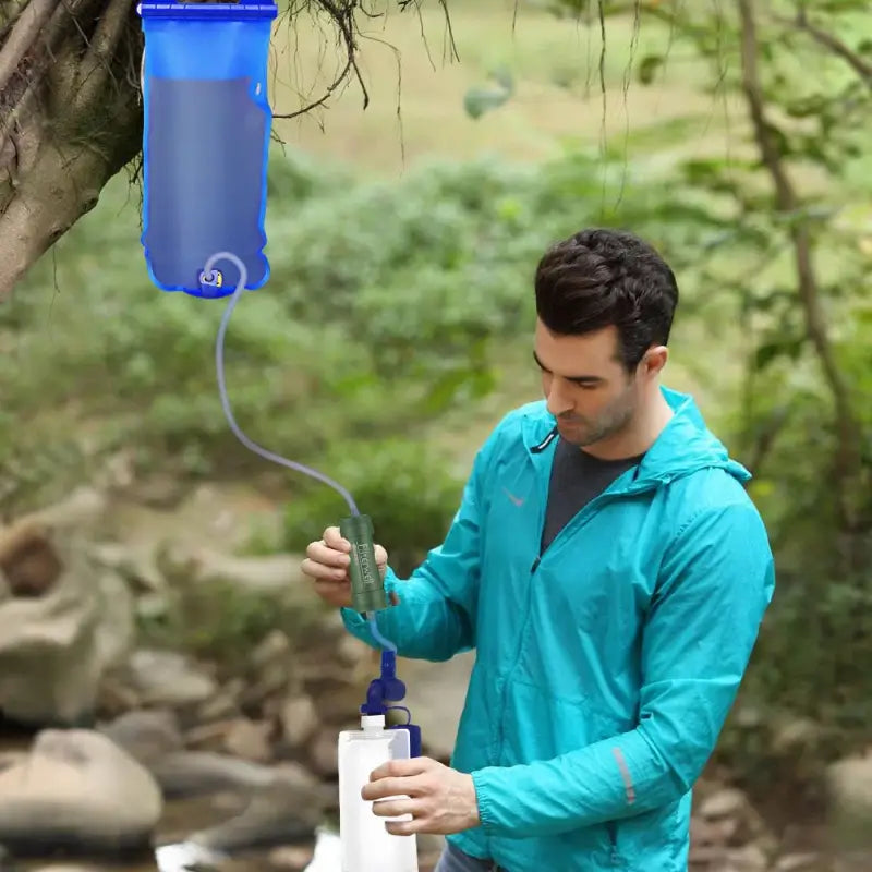 Poche à Eau Avec Filtre - Bleu