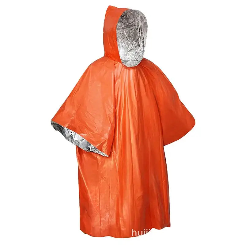 Poncho Couverture de Survie - Orange