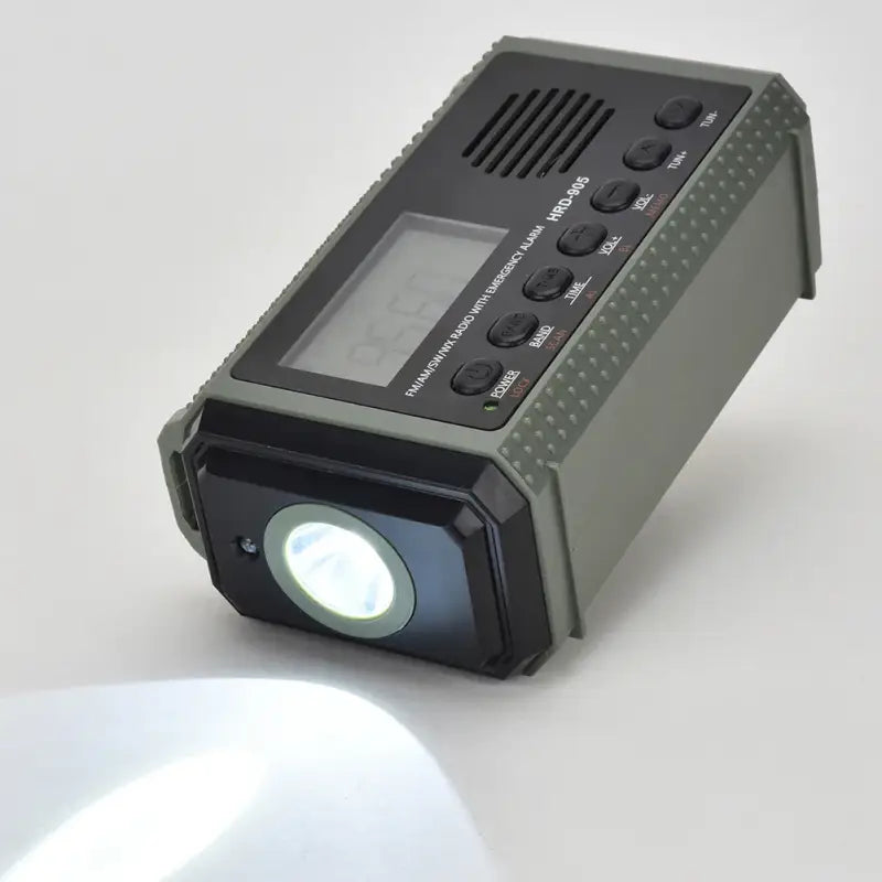 Radio Solaire Manuelle 10000 Mah - Vert Armée