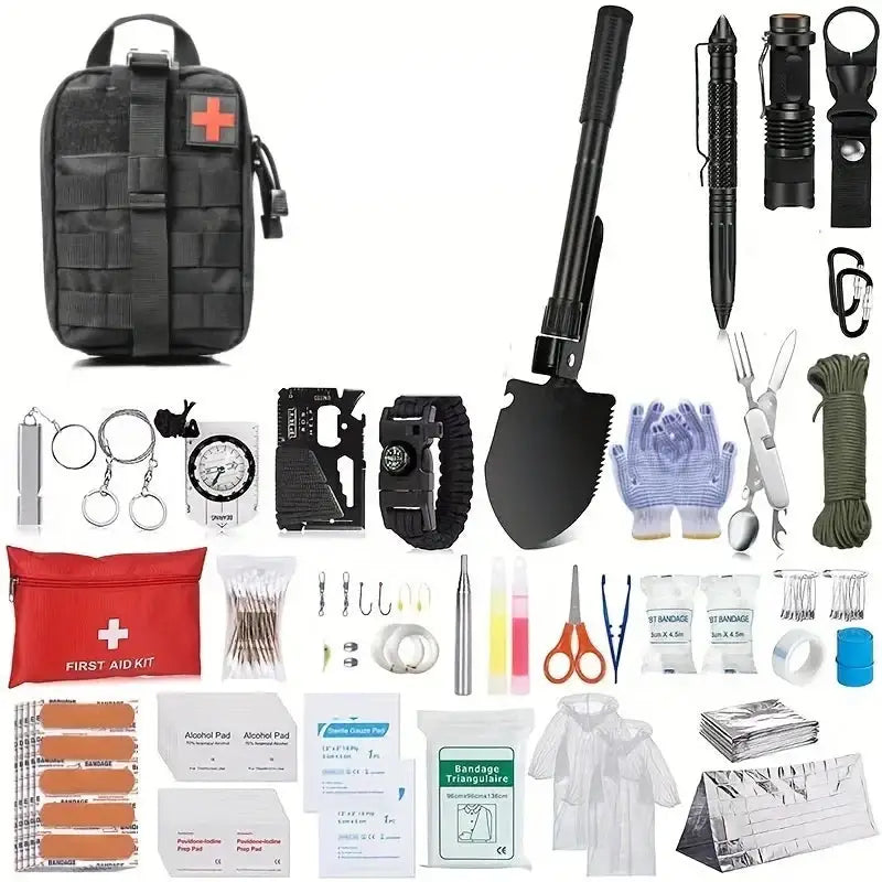 Trousse de secours militaire complète en zones de combat Trousse de secours militaire complète en zones de combat